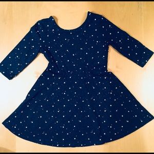 Star Patterned Girl’s Dress